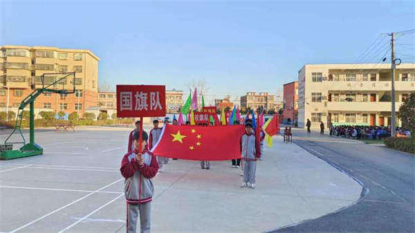 新阮店乡中心校2023冬季运动会活动