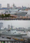 十二年，日本的楼没变，变的是我们的军舰！