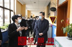 教育部长怀进鹏调研北京教育系统疫情防控工作