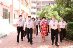 高考首日，市委书记朱是西巡视高考工作