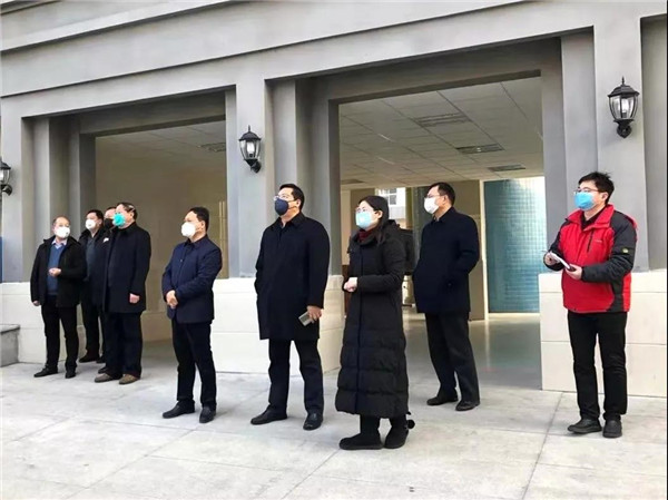 驻马店市教育局局长王和平督导检查中心城区学校疫情防控工作