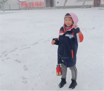 雪后的校园