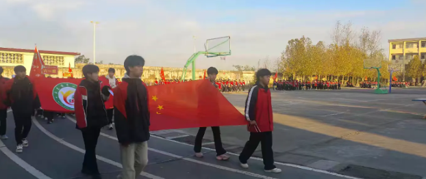 以拼搏之姿,绘青春华章——袁寨镇中心学校冬季运动会圆