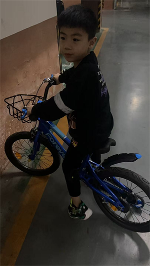 我学会了骑自行车