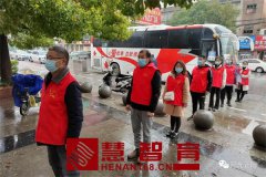 【献爱心】正阳义工：天冷情不冷 献血暖人心