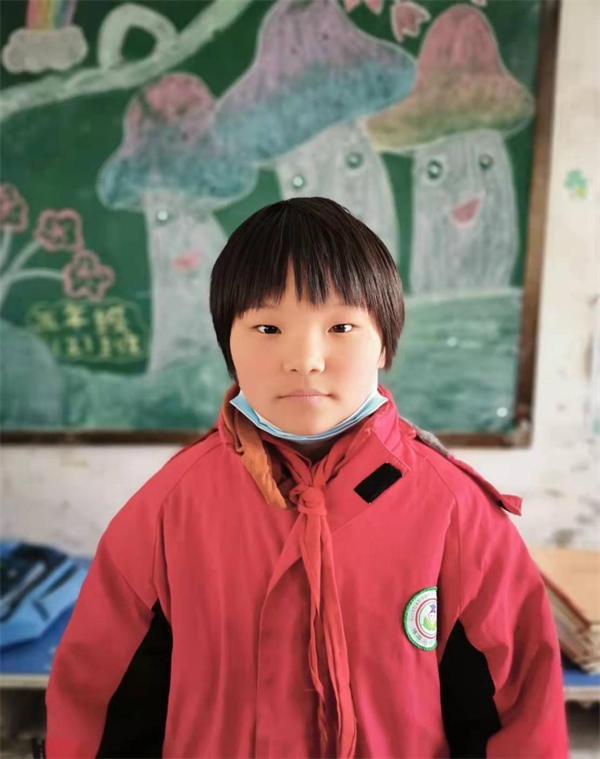 传递正能量确山县杨店博源双语学校五年级二班：魏子淇