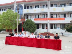 兰青乡中心学校举行2022-2023学年度上期开学典礼暨法制报告
