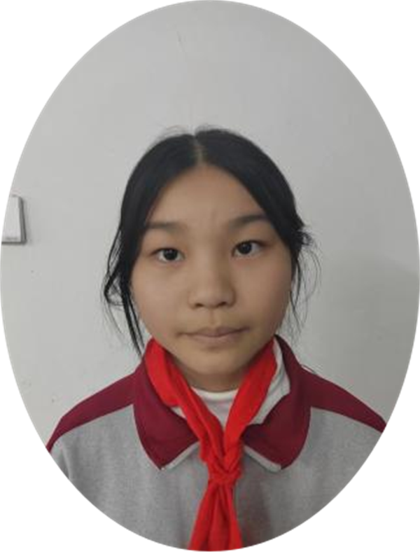 母爱正阳县第三小学 六（1）班 杨草